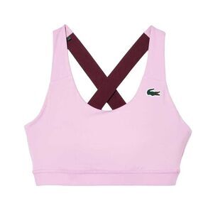 Lacoste Womens/Ladies Stretch Breathable Sport Bralette / Pink